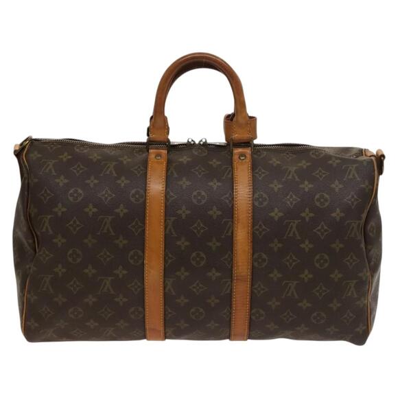 LOUIS VUITTON Monogram Keepall Bandouliere 45 Boston Bag M41418 - Picture 2 of 16